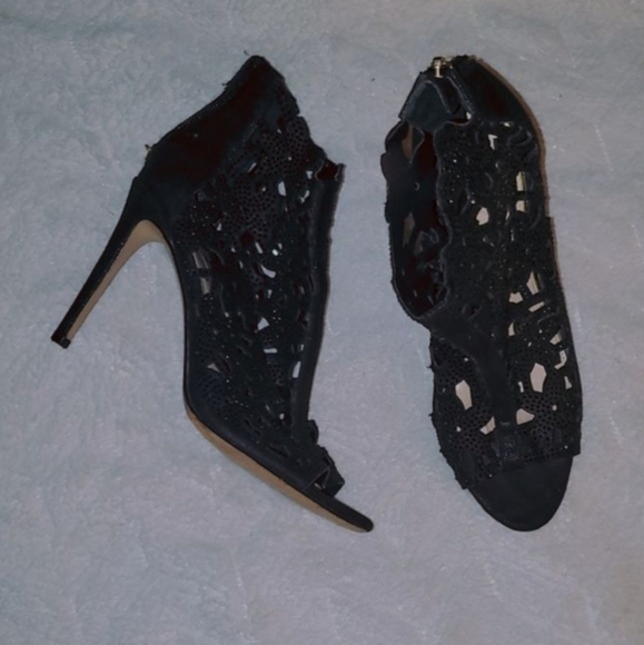 Shoes | Black Sparkly Prom Shoes | Poshmark